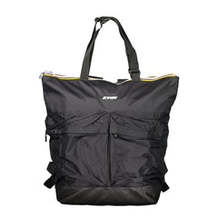 K-WAY Black Polyamide Unisex Backpack