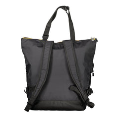 K-WAY Black Polyamide Unisex Backpack