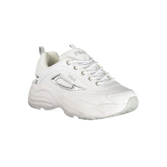 Fila White Polyurethane Women Sneaker
