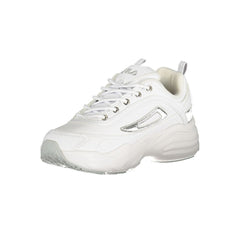 Fila White Polyurethane Women Sneaker