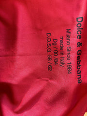 Dolce & Gabbana Red Leopard Print Sleeveless Men Tank T-shirt