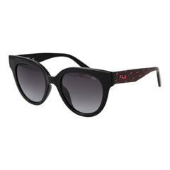 Fila Black Plastic Sunglasses