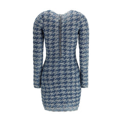 Diesel Blue Cotton Casual Dress