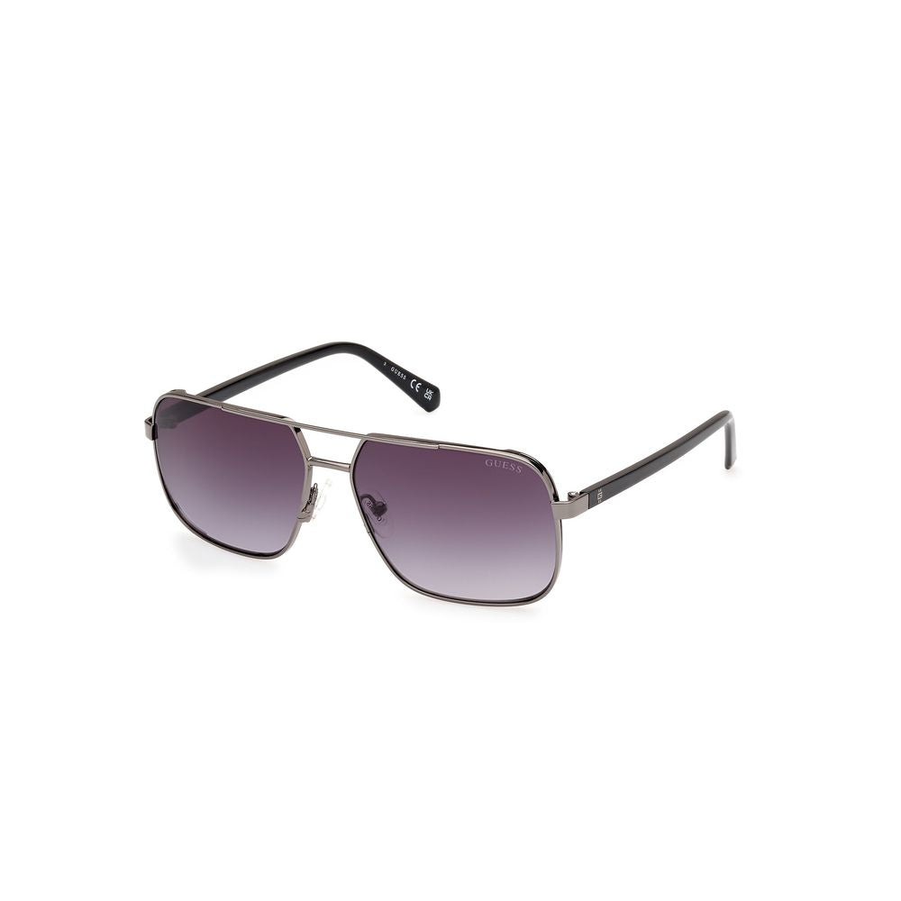 Guess Gray Metal Sunglasses