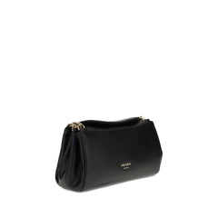 Prada Black Lamb Ovis Aries Aries Shoulder Bag