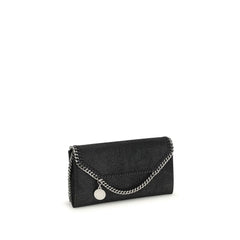 Stella McCartney Silver Polyester Clutch Bag