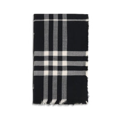 Burberry Black Wool Scarf