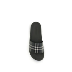 Burberry Bicolor Polyurethane Slippers