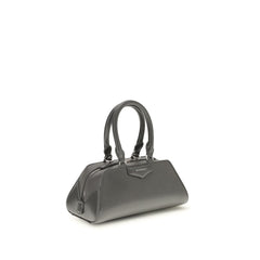 Givenchy Gray Calf Leather Bos Taurus Handbag