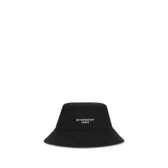 Givenchy Black Cotton Bucket Hat