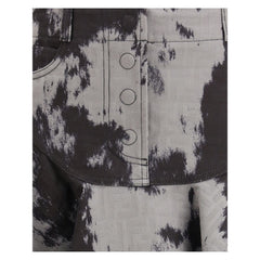 Fendi Black Cotton Mini Skirt