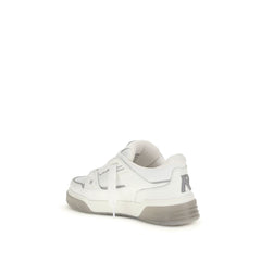 Represent White Calf Leather Bos Taurus Sneakers