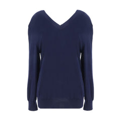 Prada Blue Cashmere Cardigan