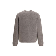 Maison Kitsuné Gray Wool Sweatshirt
