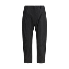 Prada Black Recycled Polyamide Casual Pants