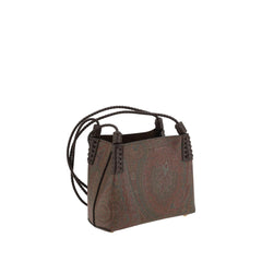 Etro Brown Fabric Handbag