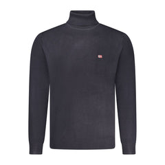 Norway 1963 Blue Wool Men's Turtleneck Sweater