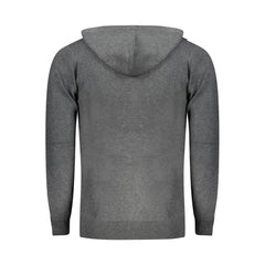 Norway 1963 Grigio Poliammide Men's Cardigan