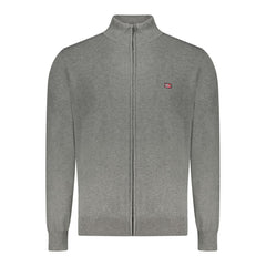 Norway 1963 Gray Polyester Men Cardigan