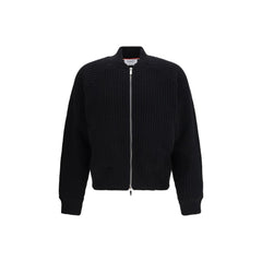 Thom Browne Black Wool Oves Aries Bomber