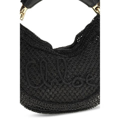 Chloé Black Viscose Shoulder Bag