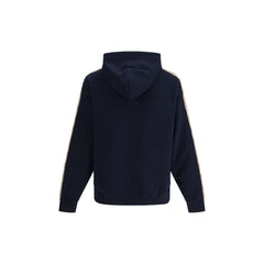 Burberry Blue Cotton Sweatshirt