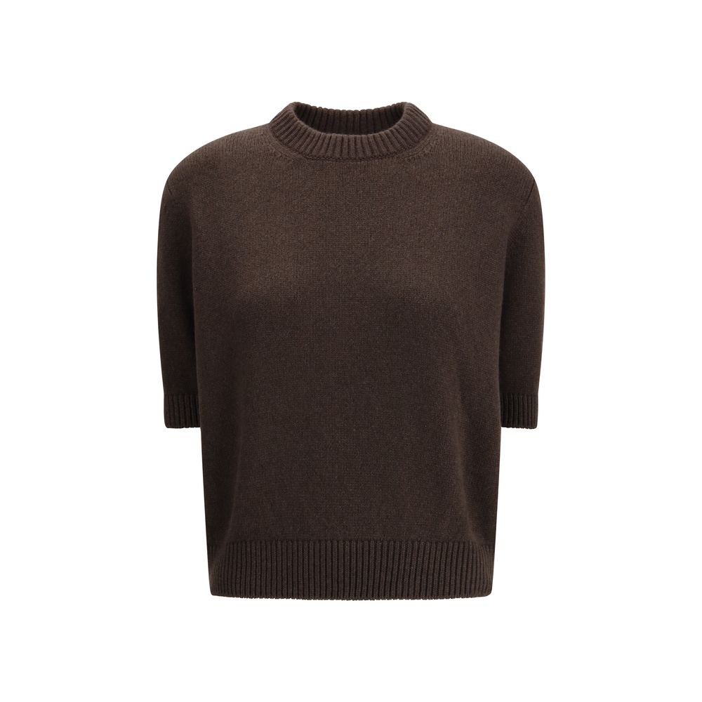 Khaite Brown Cashmere Sweater