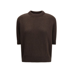 Khaite Brown Cashmere Sweater