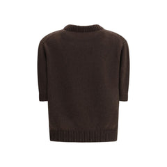 Khaite Brown Cashmere Sweater