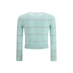 Guest in Residence Blue Cashmere Cardigan