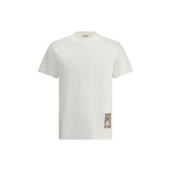 Burberry White Cotton T-Shirt