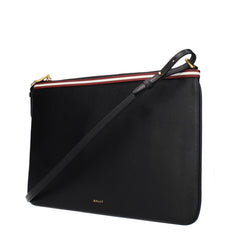 Bally Black Leather Crossbody Bag