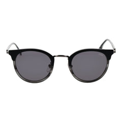 Lozza Black Stainless Steel Sunglasses