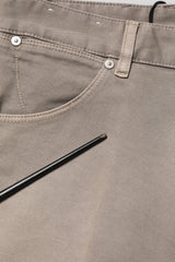 PT Torino Brown Bull Denim Reggae Mastice Straight Trouser Jeans