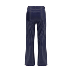 L'Agence Blue Cotton High-Waisted Jean