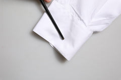 Dolce & Gabbana White GOLD Long Sleeves Formal Dress Shirt