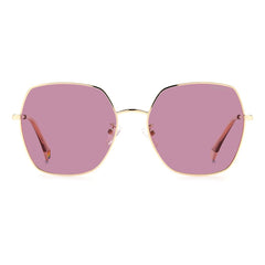 Polaroid Rose Gold Stainless Steel Sunglasses