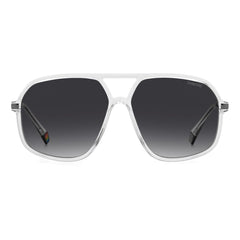 Polaroid Transparent Plastic Sunglasses