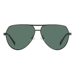 Polaroid Black Metal Sunglasses