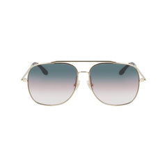 Victoria Beckham Gold Metal Sunglasses