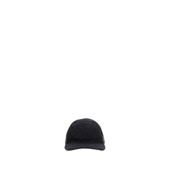 Gucci Black Cotton Cap (Baseball Hat)