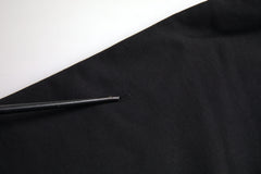 Balenciaga Black Cotton Logo Hooded Pullover Sweatshirt Sweater