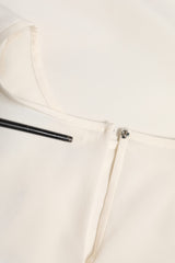 Dolce & Gabbana White Embellished Crystal Sequin Fairy  Top