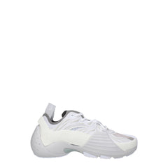 Lanvin White Leather Athletic Sneakers