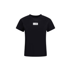 MM6 Black Cotton T-Shirt