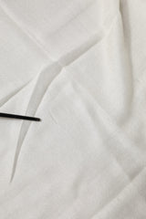 Dolce & Gabbana White Cashmere Knit Neck Wrap Shawl Scarf