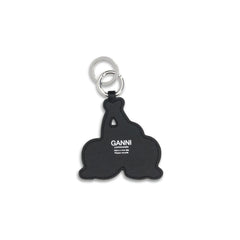 Ganni Multicolor Recycled Leather Keychain
