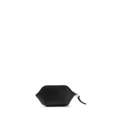 Ganni Black Polyester Wallet