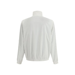 Brunello Cucinelli White Polyamide Full-Length Jacket