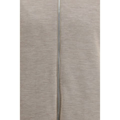 Brunello Cucinelli White Polyamide Full-Length Jacket